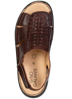 GINO GALANTE, leichte Herren-Sandalen, aus Leder