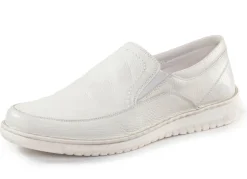 GINO GALANTE Slipper aus genarbtem Nappaleder