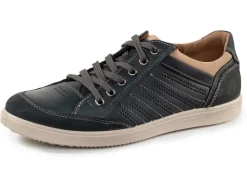 GINO Galante Sneaker mit Kontrast-Besätzen und Zierlochung