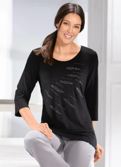 Herrliches Shirt mit Zierplättchen