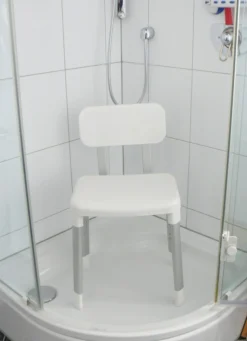 Höhenverstellbarer Dusch-und Badestuhl