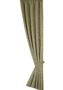Hochwertige Jacquard Übergardinen-Garnitur
