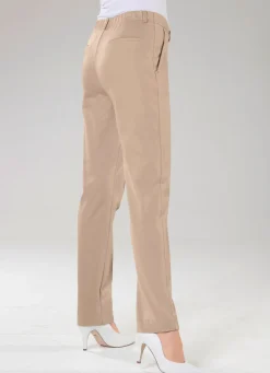 Hose mit Ziersteppungen