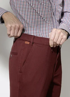 Hose von "Francesco Botti" mit Komfortbund in 3 Farben