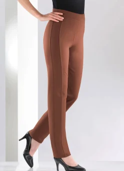 Hose mit figurgünstiger Teilungsnaht