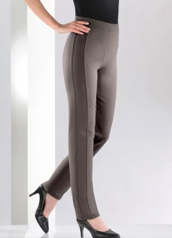 Hose mit figurgünstiger Teilungsnaht