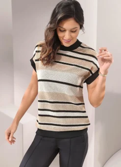 2-in-1 Shirt mit Pailletten-Stickereien