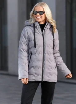 Jacke mit geklebten Kammern