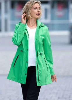 Jacke mit umschlagbaren Ärmeln