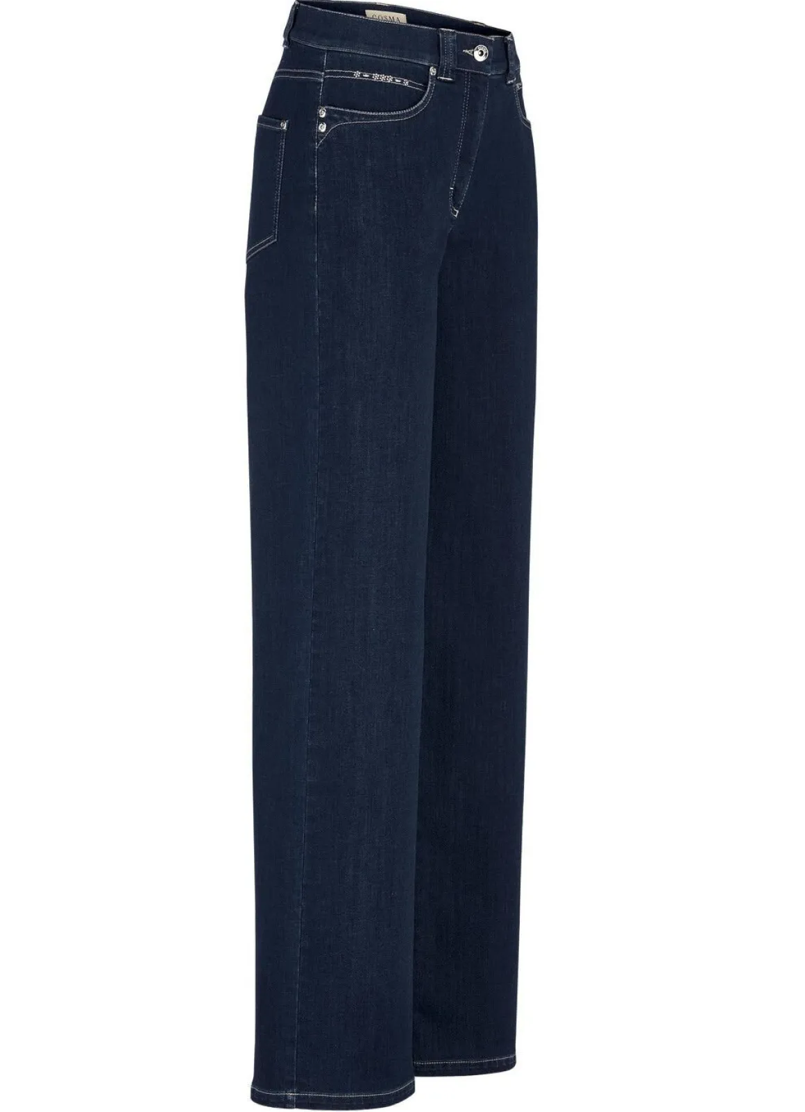 Jeans mit dezenter Strasszier