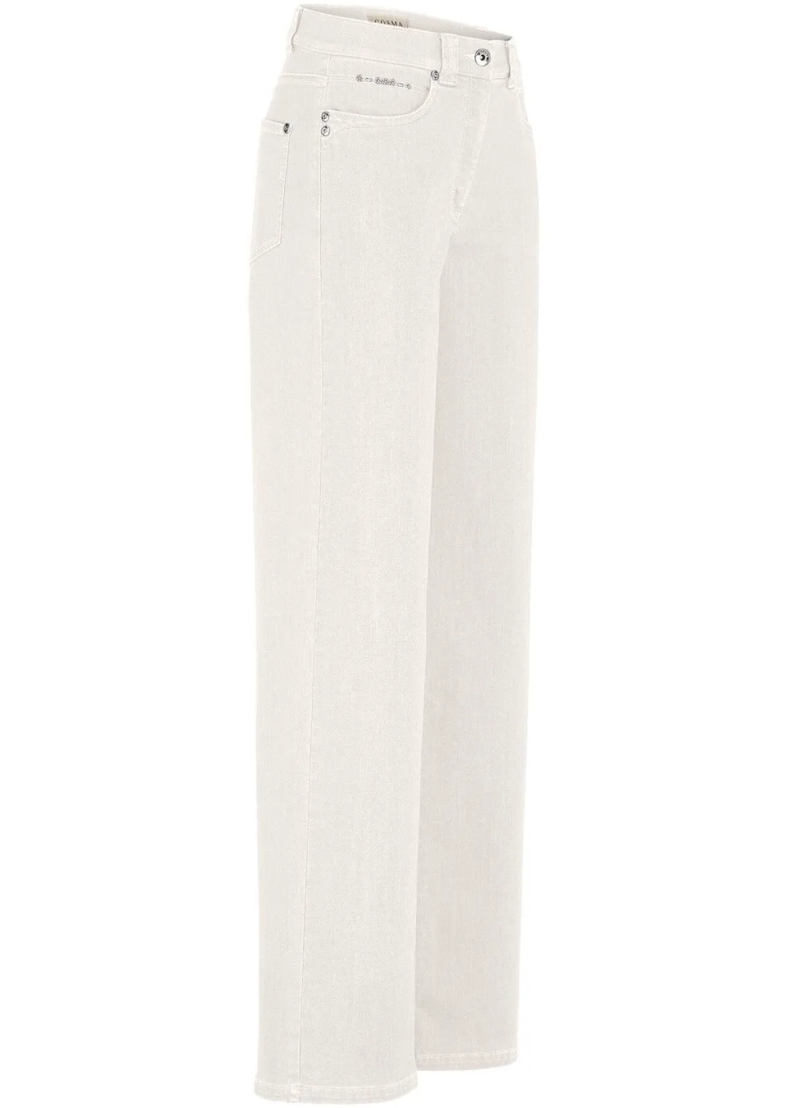 Jeans mit dezenter Strasszier