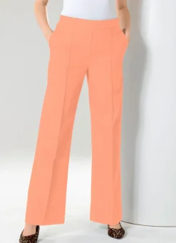 Jeans mit leicht ausgestellter Beinweite