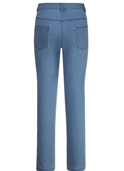 Jeans mit schöner Stickerei