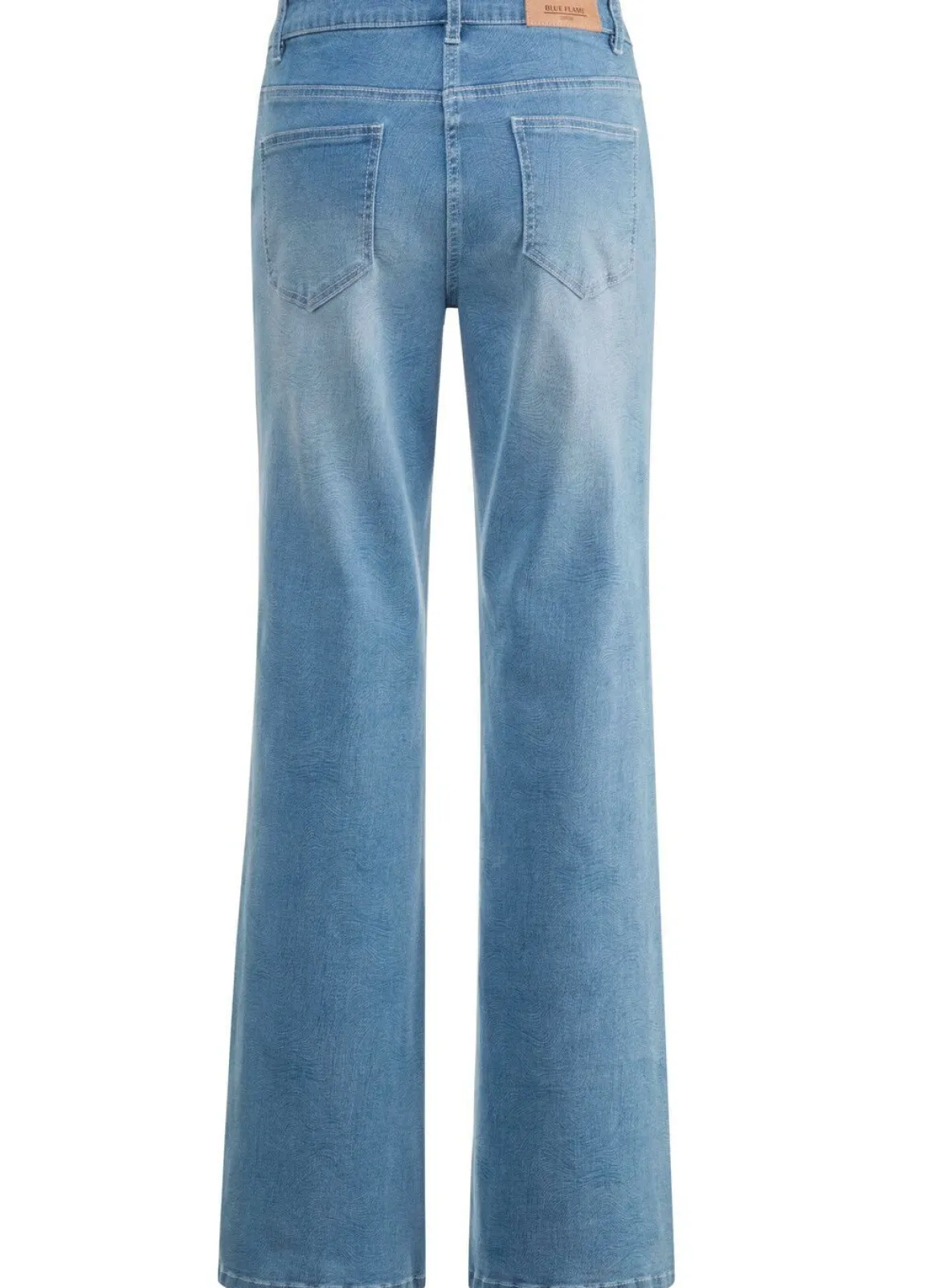 Jeans in aktueller Fingerprint-Dessinierung
