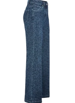 Jeans in aktueller Leo-Dessinierung