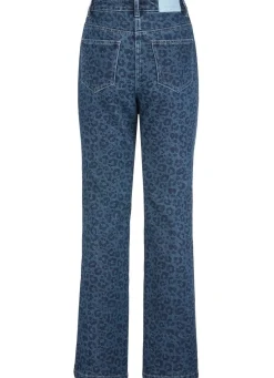 Jeans in aktueller Leo-Dessinierung