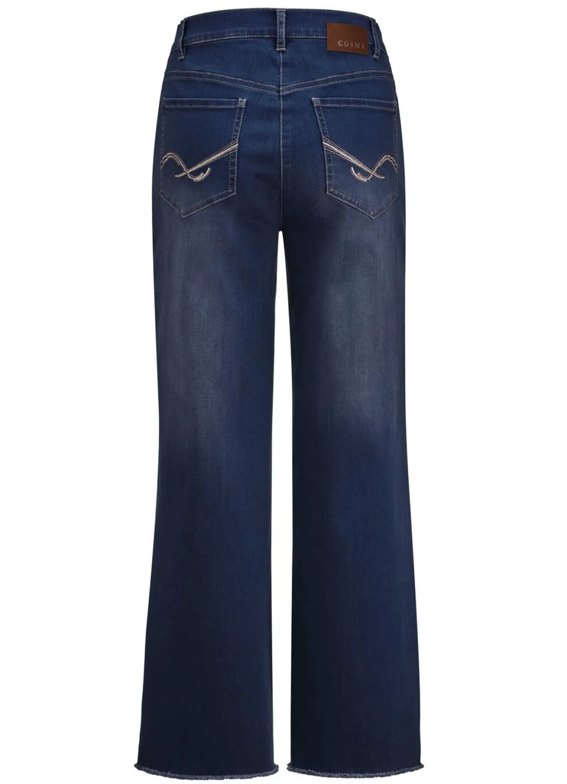 Jeans mit modischer Beinweite