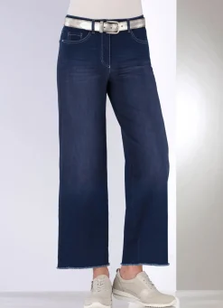 Jeans mit modischer Beinweite