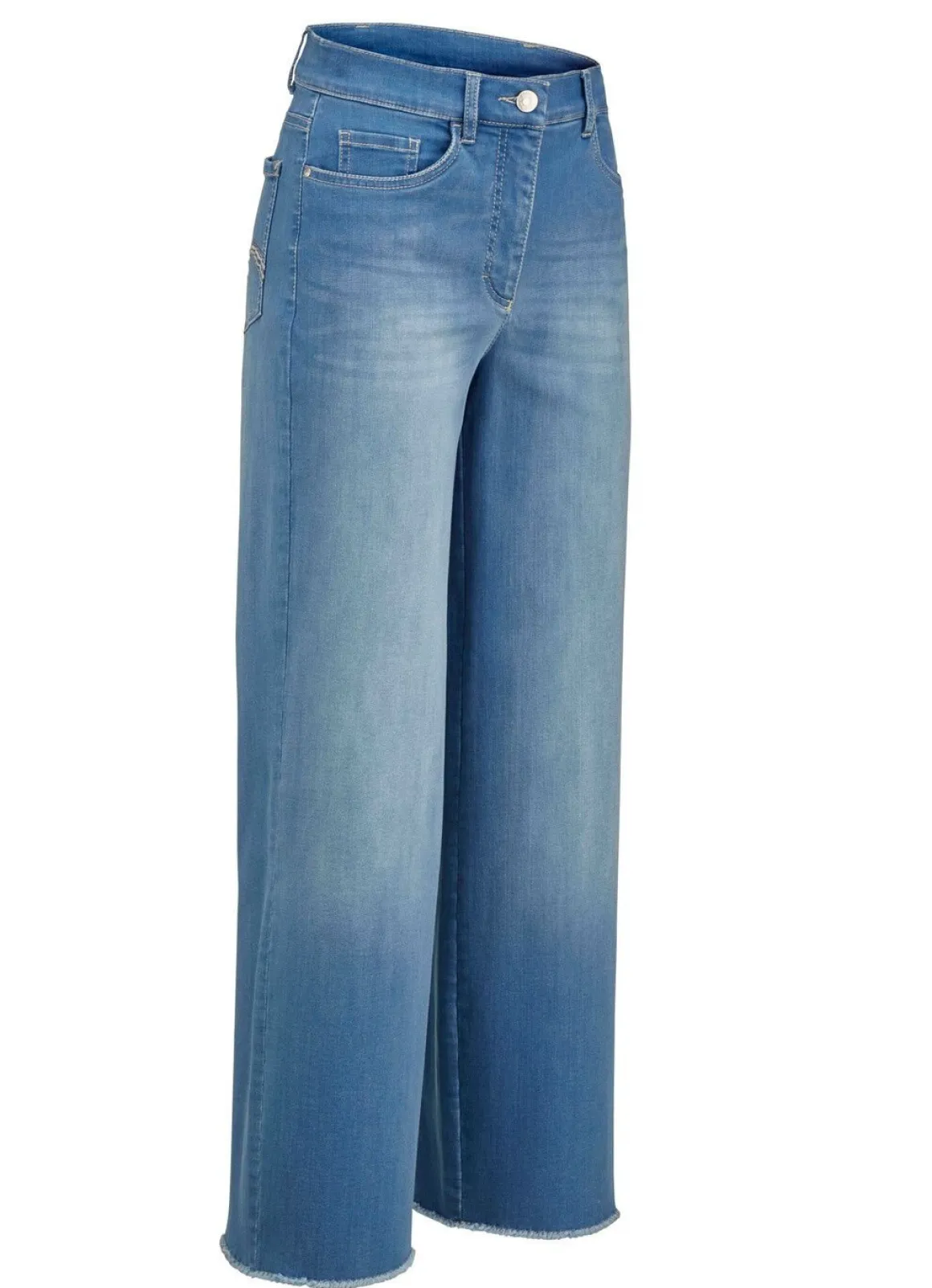 Jeans mit modischer Beinweite