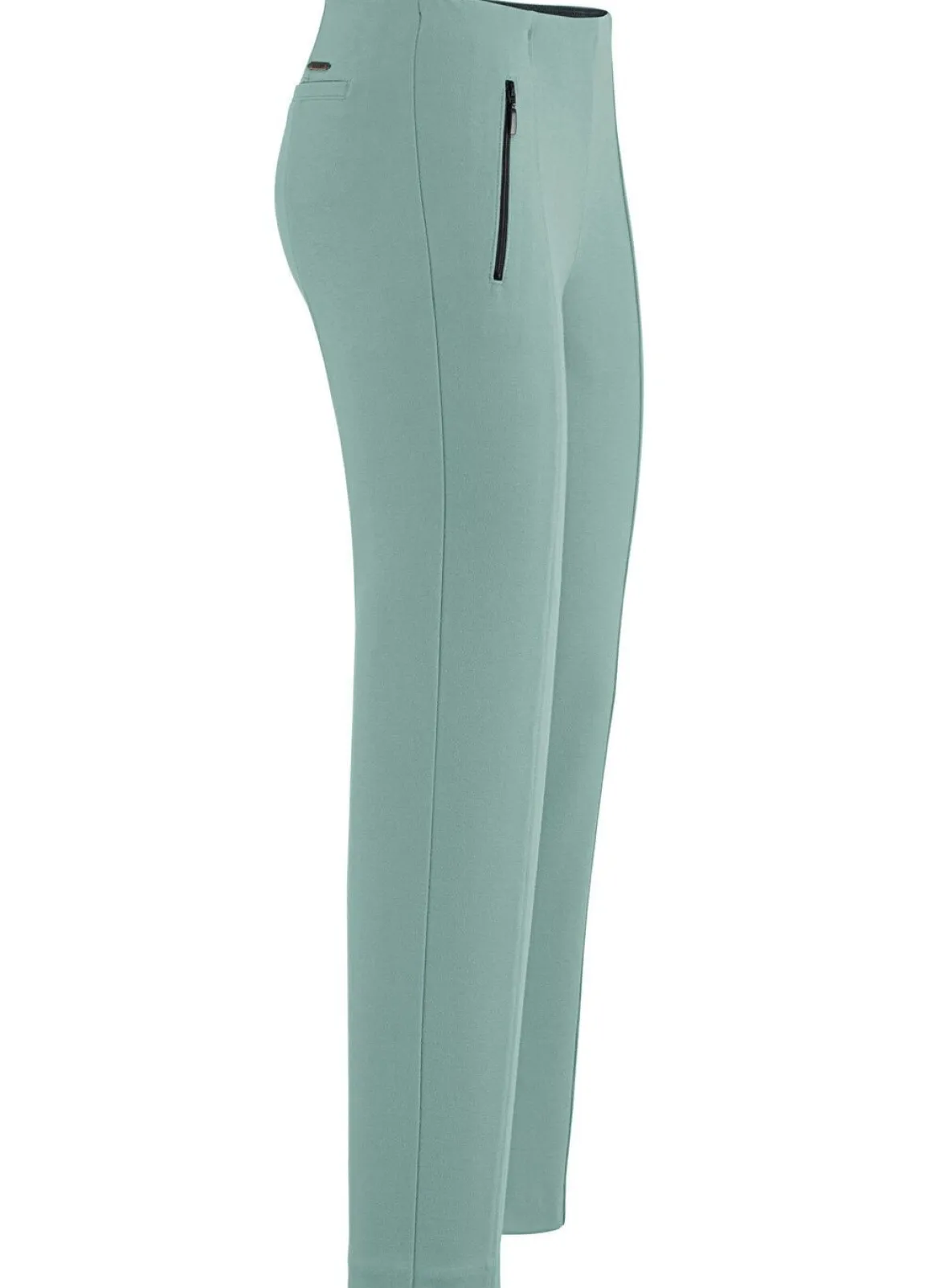 Jerseyhose mit Reißverschluss-Taschen