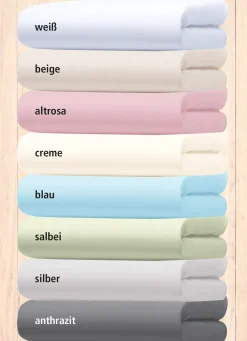 Jersey-Stretch-Elasthan-Spannbetttücher Excellent von Florella