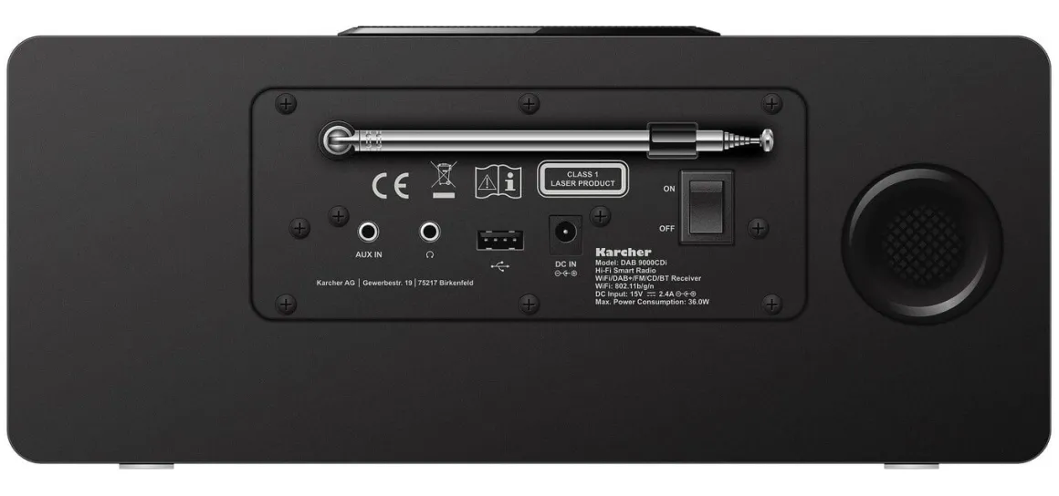 "Karcher" Internetradio mit CD-Spieler