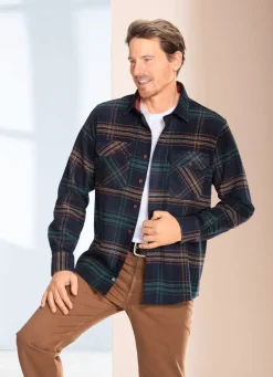 Kariertes Overshirt von "Milano Italy"