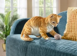 Katze mit Wollknäuel