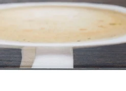 Küchenläufer Kaffeetassen, mit rutschhemmender Rückseite