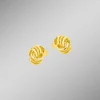 Klassische Knoten-Ohrstecker