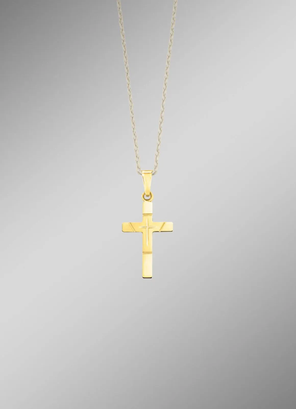 Klassischer Kreuz-Anhänger
