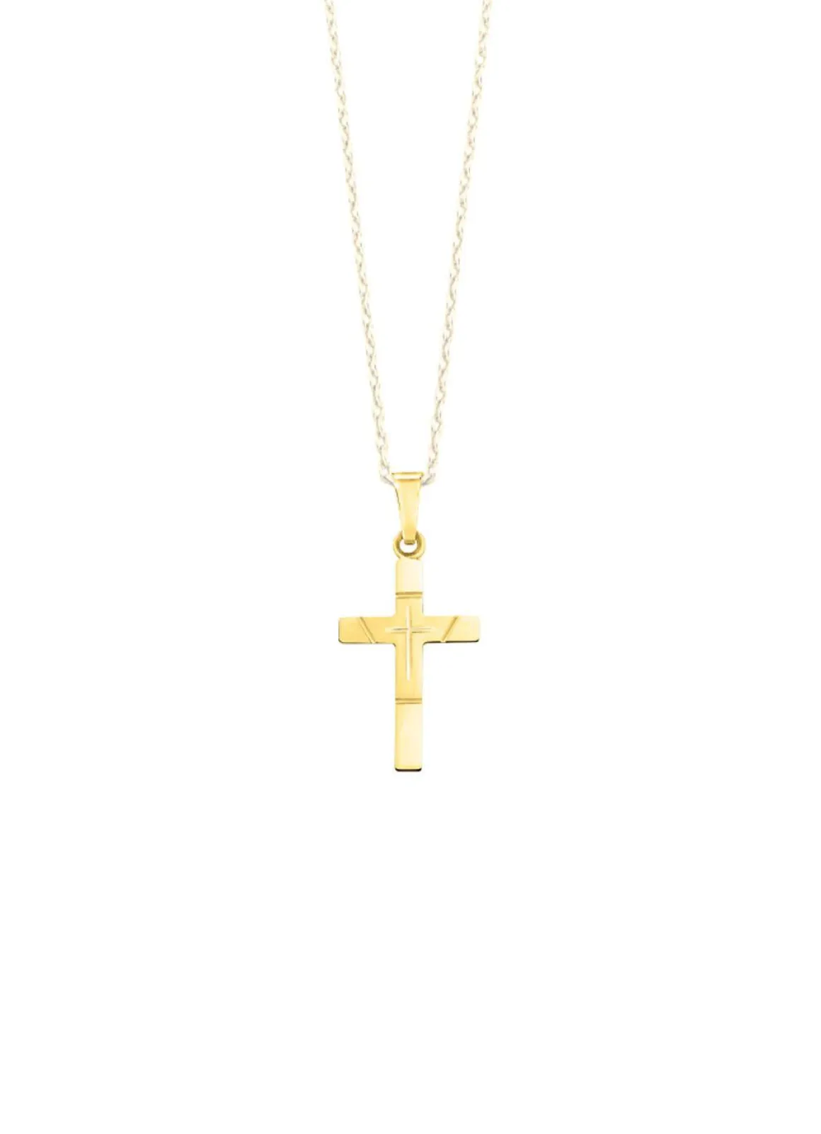 Klassischer Kreuz-Anhänger