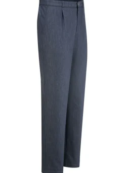 "Klaus Modelle"-Edeljeans mit Bundfalten in 2 Farben