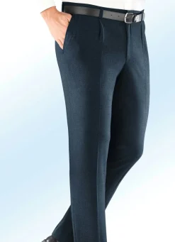 "Klaus Modelle"-Dehnbundhose mit Bundfalten