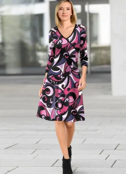 Kleid in angesagter Wickeloptik