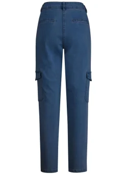 Knöchellange Cargojeans