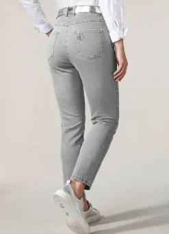 Knöchellange Jeans in 5-Pocket-Form