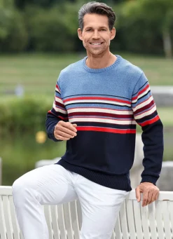 Kombistarker Rundhalspullover