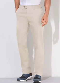 Komfortable Hose mit Dehnbund in 3 Farben