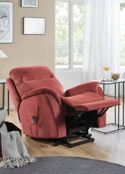 Komfortabler Massagesessel mit Aufstehhilfe