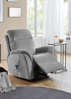 Komfortabler Massagesessel mit Aufstehhilfe