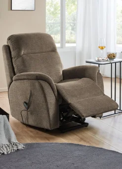 Komfortabler Massagesessel mit Aufstehhilfe