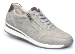 Komfort-Sneaker mit zusätzlicher Einlegesohle aus Kunstfell