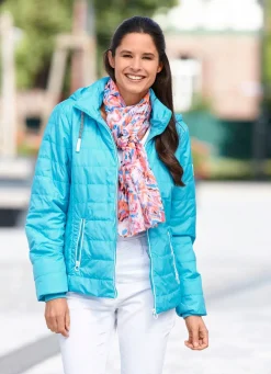 Kurzjacke mit abnehmbarer Kapuze