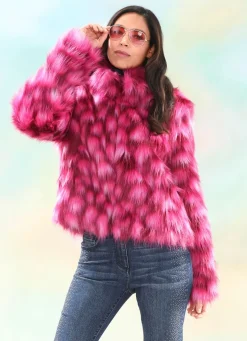 Kurzjacke mit hohem Kuschelfaktor