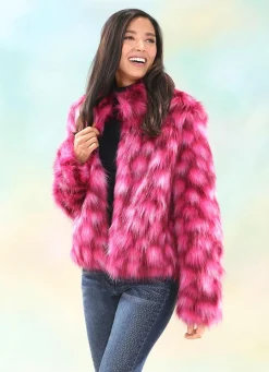 Kurzjacke mit hohem Kuschelfaktor
