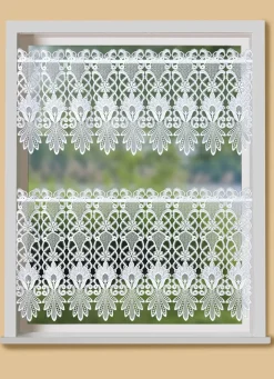 Kurzstore mit aufwendigem Macramé-Abschluss