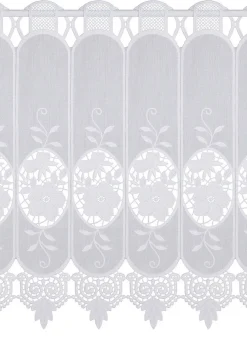 Kurzstore mit Blumen in Macramé-Spitze