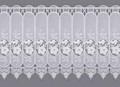 Kurzstore mit Blumen in Macramé-Spitze