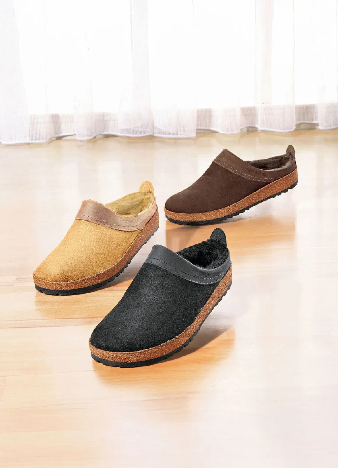 Lammfell-Clog für Damen und Herren von Haflinger